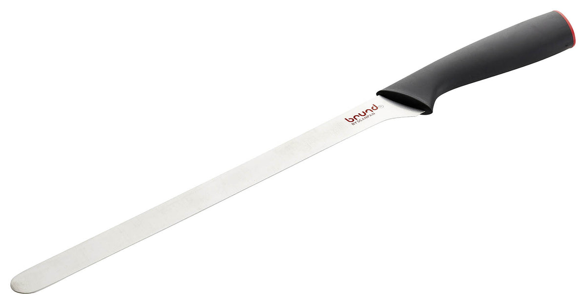 BRUND BY SCANPAN Easy Cut 10.25'' Ham Slicing Knife with Cover