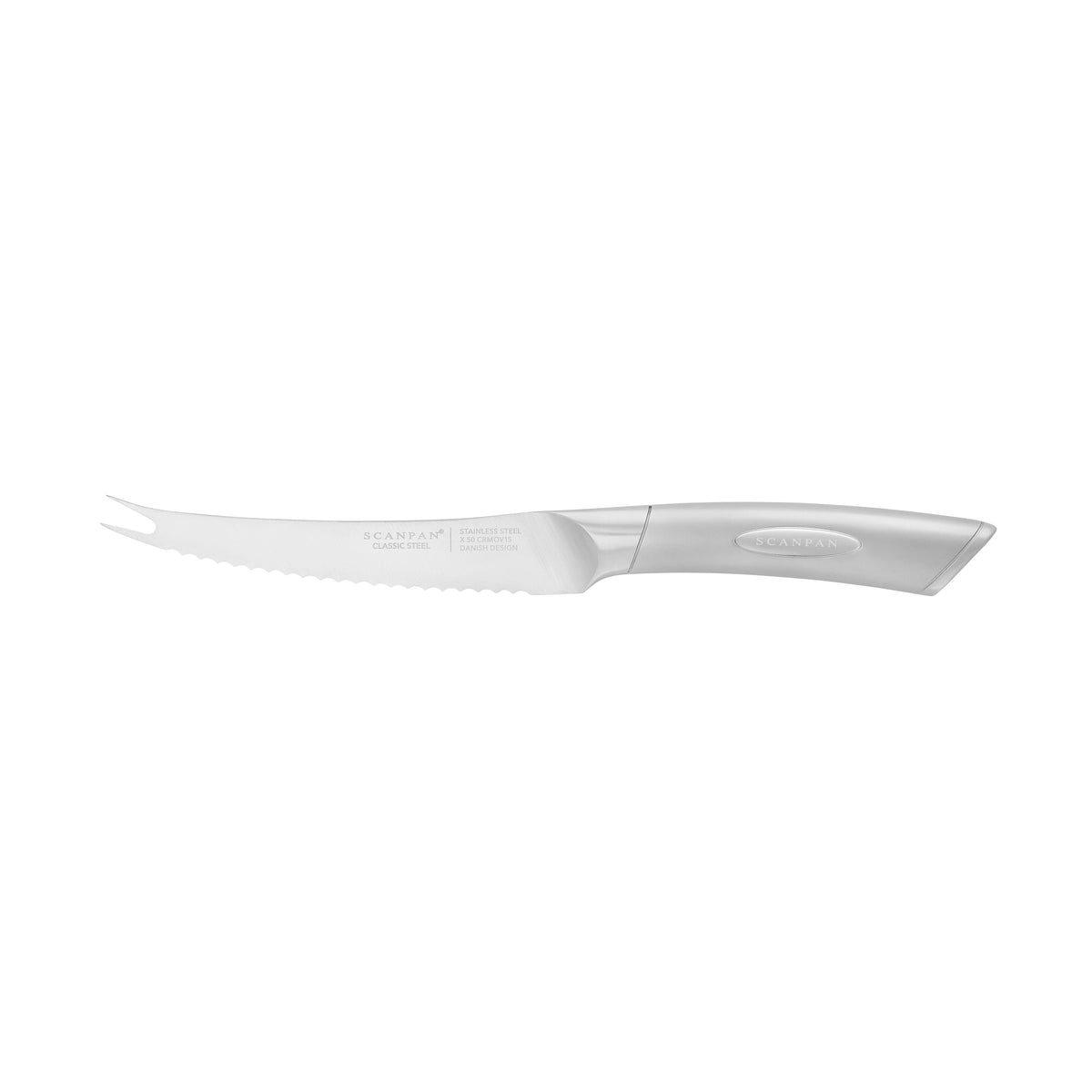 CLASSIC STAINLESS STEEL 7-Piece Knife Block Set