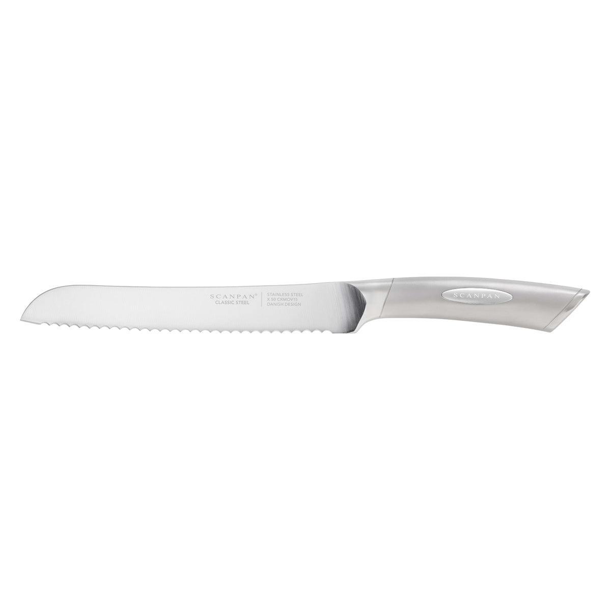 CLASSIC STAINLESS STEEL Bread Knife 8''