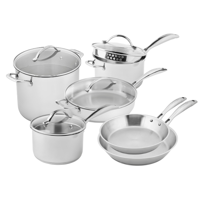 SCANPAN STS 10-Piece Cookware Set