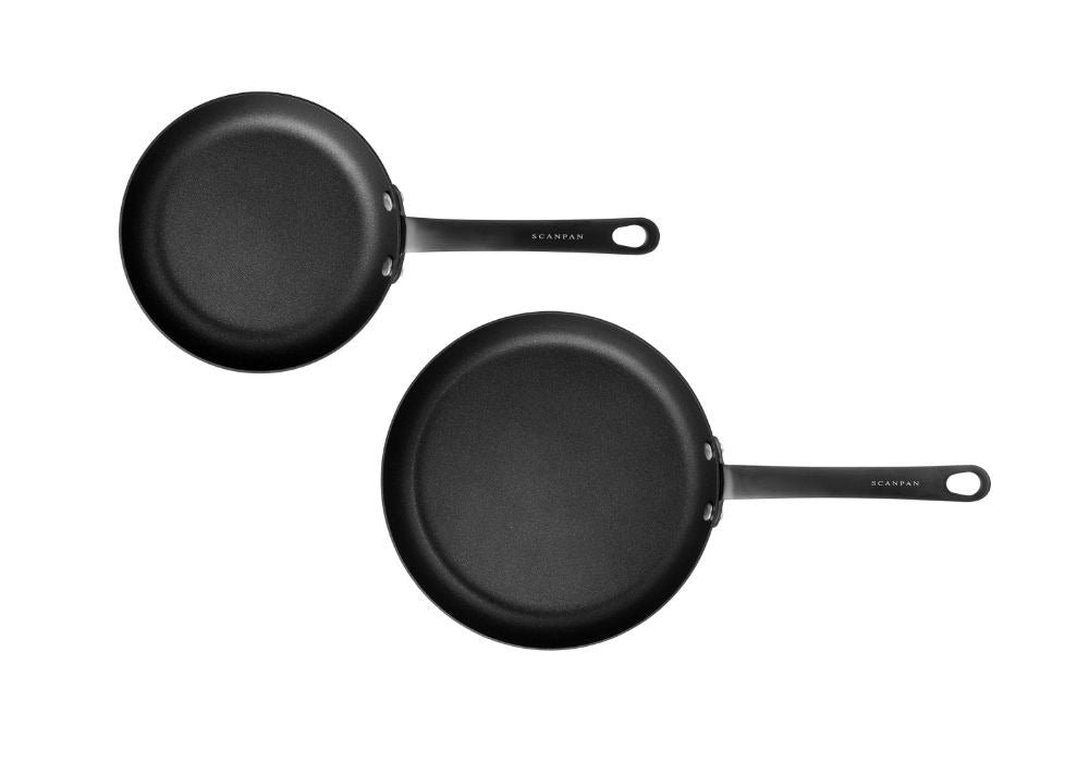 2-Piece Fry Pan Set - Black Edition