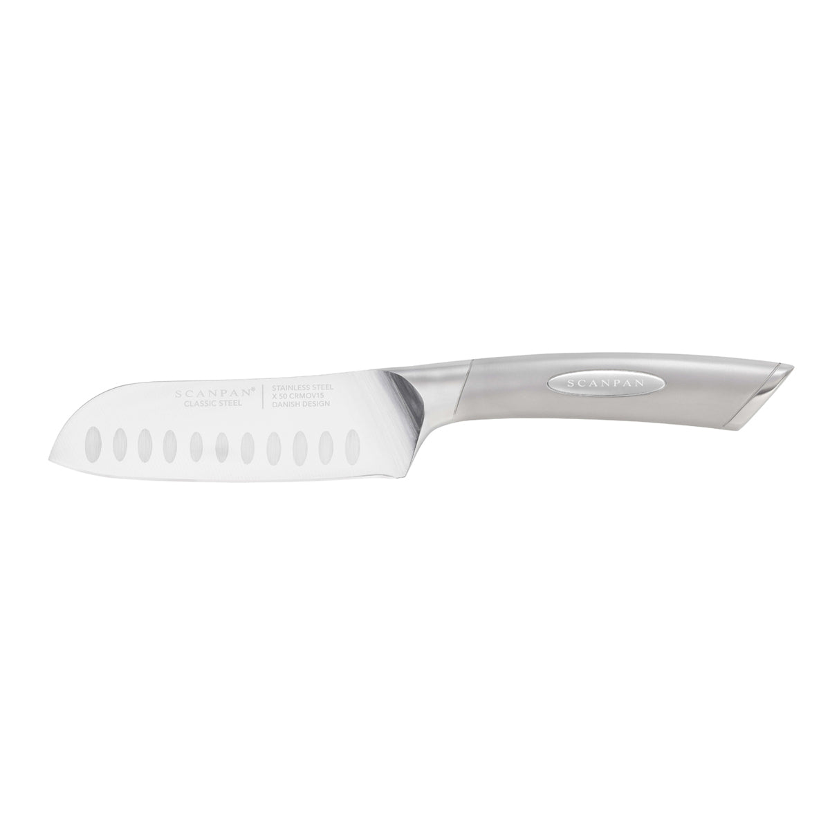 CLASSIC STAINLESS STEEL Santoku Knife 5''