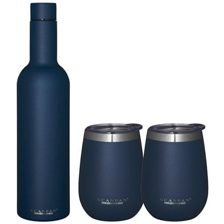 TO GO Wine Gift Set - Oxford Blue
